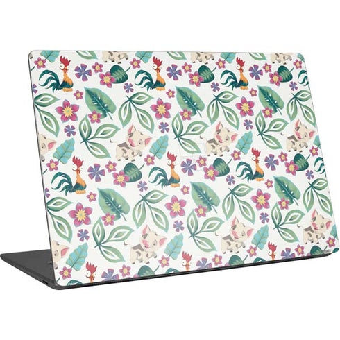 Disney Princess Moana Pua and Heihei Pattern Surface Laptop 4 15in Skin