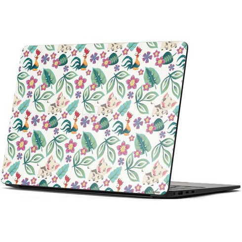Disney Princess Moana Pua and Heihei Pattern Surface Laptop 7 13.8in Skin