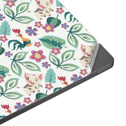 Disney Princess Moana Pua and Heihei Pattern Surface Laptop 7 15in Skin