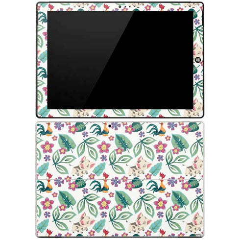 Disney Princess Moana Pua and Heihei Pattern Surface Pro 3 Skin