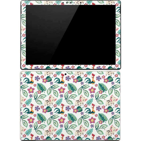 Disney Princess Moana Pua and Heihei Pattern Surface Pro 4 Skin