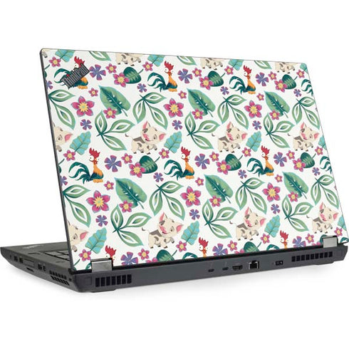 Disney Princess Moana Pua and Heihei Pattern Lenovo ThinkPad Skin