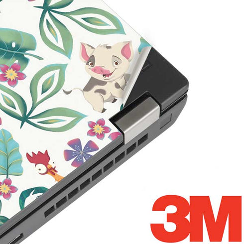 Disney Princess Moana Pua and Heihei Pattern Lenovo ThinkPad Skin