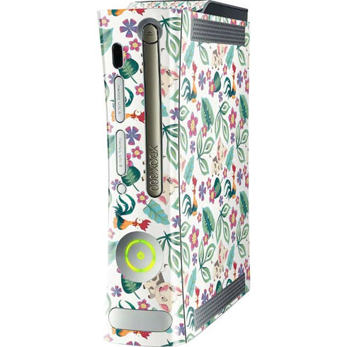 Disney Princess Moana Pua and Heihei Pattern Xbox 360 (Includes HDD) Skin