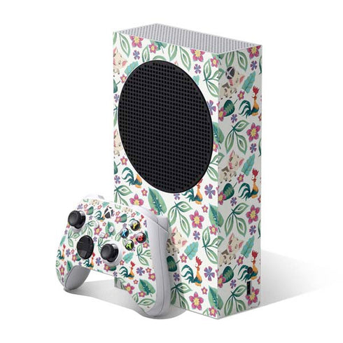 Disney Princess Moana Pua and Heihei Pattern Xbox Series S Bundle Skin