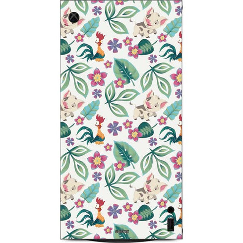 Disney Princess Moana Pua and Heihei Pattern XBox Series X Digital Edition Console Skin