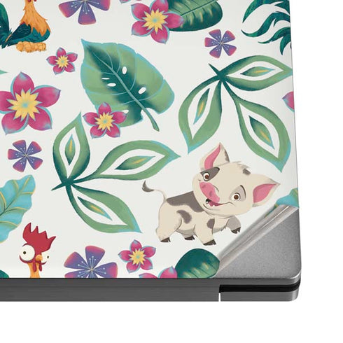Disney Princess Moana Pua and Heihei Pattern Dell XPS Skin