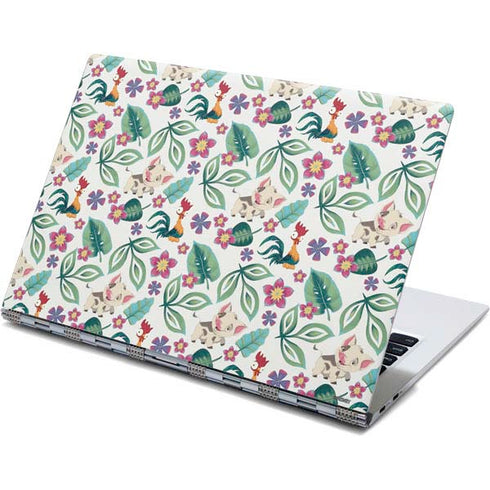 Disney Princess Moana Pua and Heihei Pattern Yoga 910 2-in-1 14in Touch-Screen Skin
