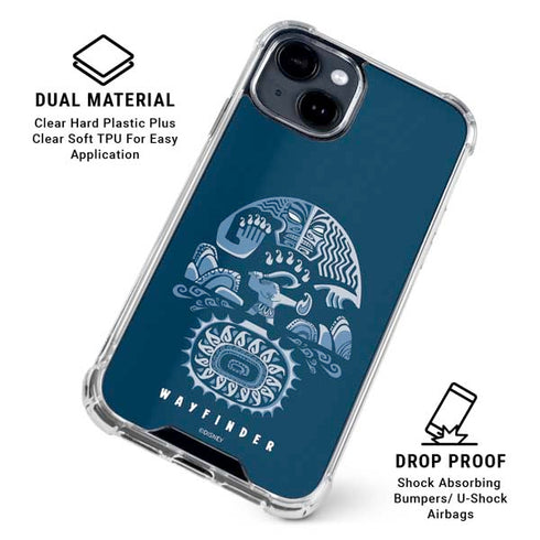 Disney Princess Moana Wayfinder iPhone 15 Clear Case