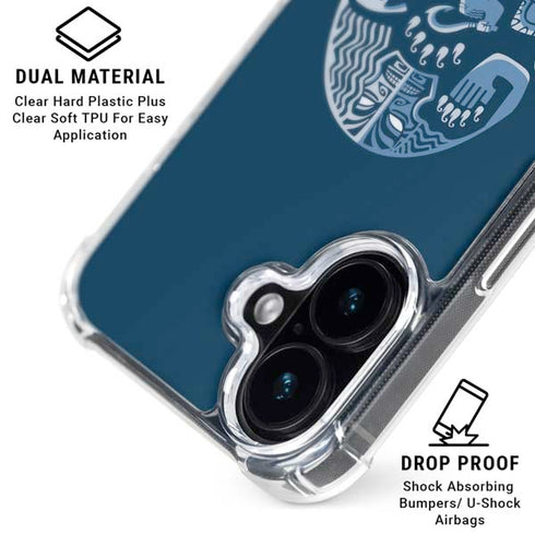 Disney Princess Moana Wayfinder iPhone 16 Clear Case