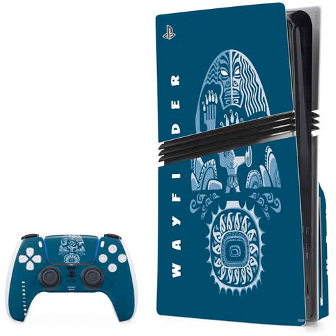 Disney Princess Moana Wayfinder PS5 Pro Disk Bundle Skin