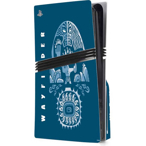 Disney Princess Moana Wayfinder PS5 Pro Disk Console Skin