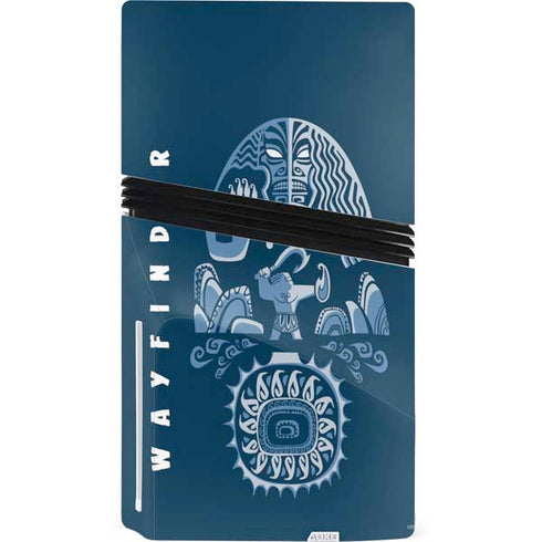 Disney Princess Moana Wayfinder PS5 Pro Disk Console Skin