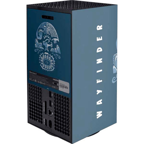 Disney Princess Moana Wayfinder Xbox Series X Console Skin