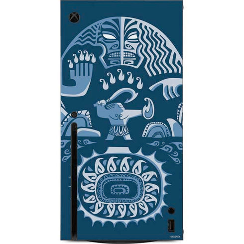 Disney Princess Moana Wayfinder Xbox Series X Console Skin