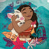 Disney Princess Moana with Pua and Heihei Dell Alienware Skin