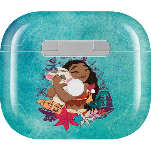 Disney Princess Moana with Pua and Heihei Apple AirPods (3rd Gen 2021) Skin