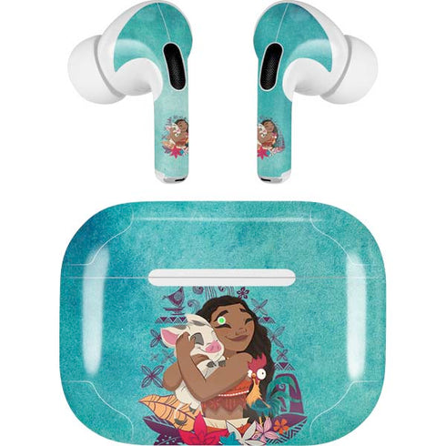 Disney Princess Moana with Pua and Heihei Apple AirPods Pro Skin