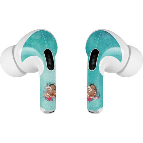 Disney Princess Moana with Pua and Heihei Apple AirPods Pro Skin