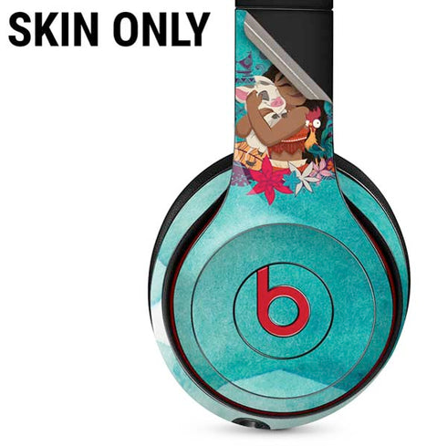 Disney Princess Moana with Pua and Heihei Beats Solo 3 Wireless Skin
