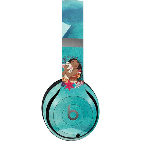 Disney Princess Moana with Pua and Heihei Beats Solo 4 Wireless Headphones Skin