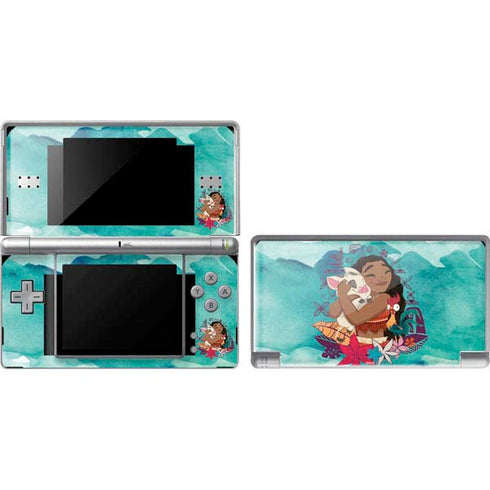 Disney Princess Moana with Pua and Heihei DS Lite Skin