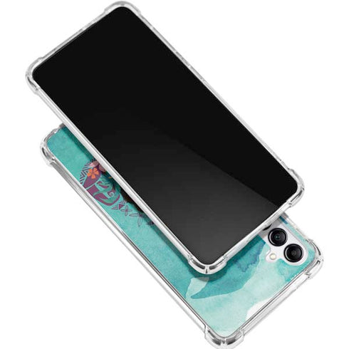 Disney Princess Moana with Pua and Heihei Gabb Phone 4 Clear Case