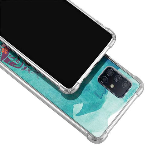 Disney Princess Moana with Pua and Heihei Galaxy A71 5G Clear Case