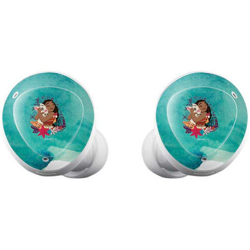Disney Princess Moana with Pua and Heihei Galaxy Buds Plus Skin