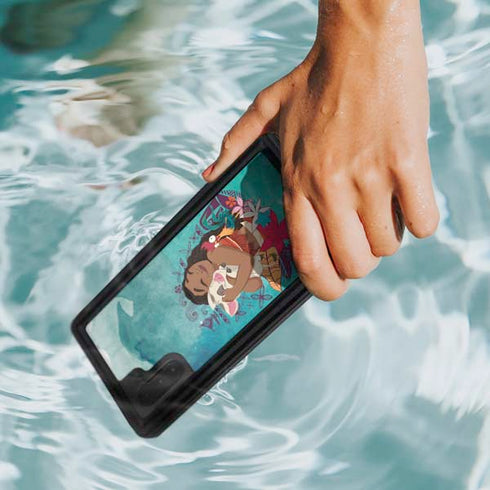 Disney Princess Moana with Pua and Heihei Galaxy Note 10 Waterproof Case