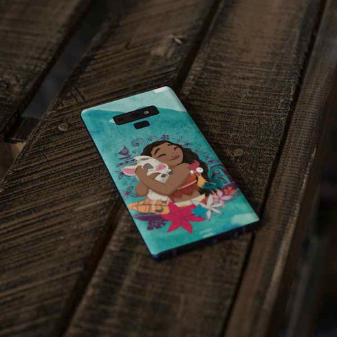 Disney Princess Moana with Pua and Heihei Galaxy Note 9 Skin