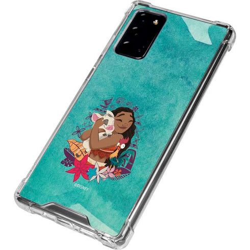 Disney Princess Moana with Pua and Heihei Galaxy Note20 5G Clear Case