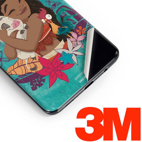 Disney Princess Moana with Pua and Heihei Galaxy S10 Plus Skin