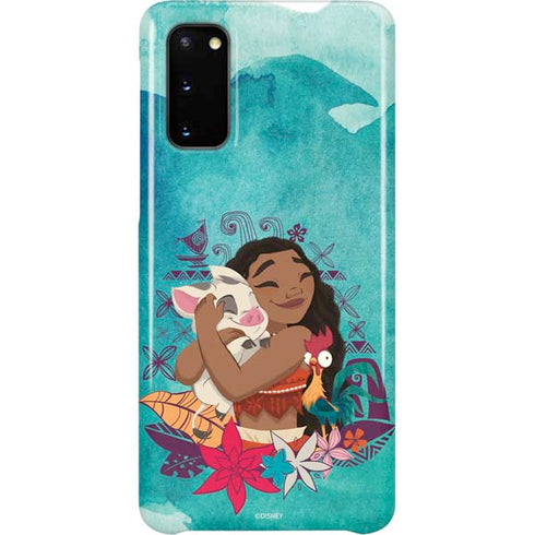 Disney Princess Moana with Pua and Heihei Galaxy S20 Lite Case
