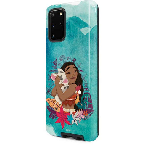 Disney Princess Moana with Pua and Heihei Galaxy S20 Plus Pro Case