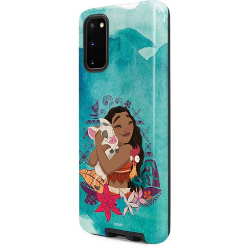 Disney Princess Moana with Pua and Heihei Galaxy S20 Pro Case