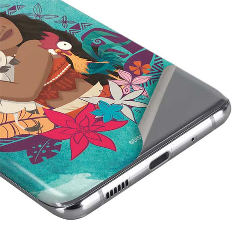Disney Princess Moana with Pua and Heihei Galaxy S20 Skin