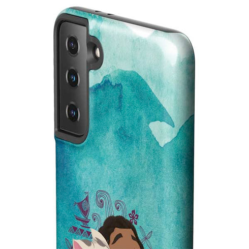 Disney Princess Moana with Pua and Heihei Galaxy S21 Plus 5G Pro Case