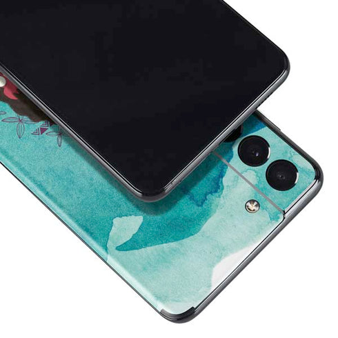 Disney Princess Moana with Pua and Heihei Galaxy S21 Plus 5G Skin