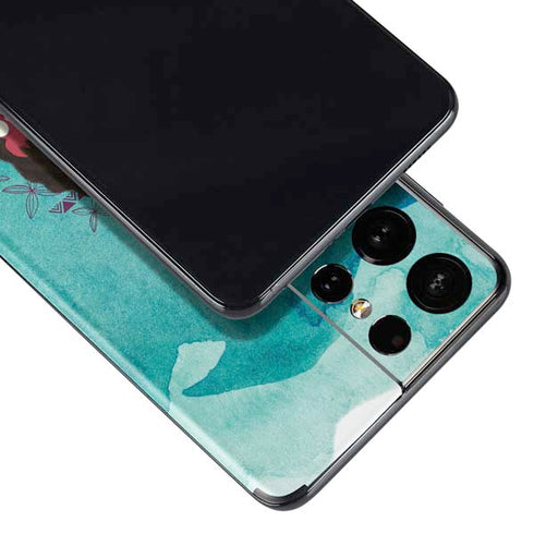 Disney Princess Moana with Pua and Heihei Galaxy S21 Ultra 5G Skin