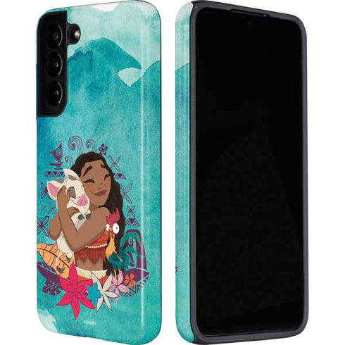 Disney Princess Moana with Pua and Heihei Galaxy S22 Plus Pro Case
