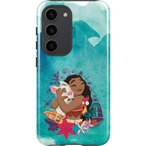 Disney Princess Moana with Pua and Heihei Galaxy S23 Pro Case