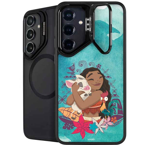 Disney Princess Moana with Pua and Heihei Galaxy S24 Kickstand Case
