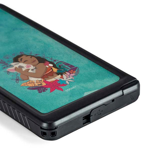 Disney Princess Moana with Pua and Heihei Galaxy S24 Ultra Waterproof Case
