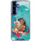 Disney Princess Moana with Pua and Heihei Galaxy S25 FE Clear Case