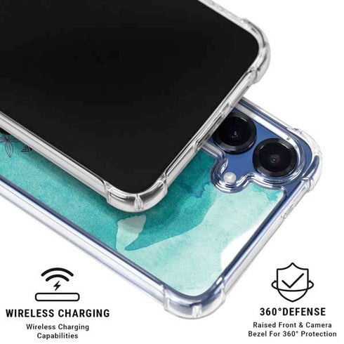 Disney Princess Moana with Pua and Heihei Galaxy S25 FE Clear Case