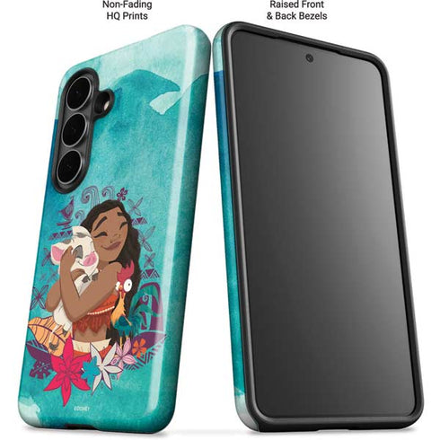 Disney Princess Moana with Pua and Heihei Galaxy S26 Impact Case