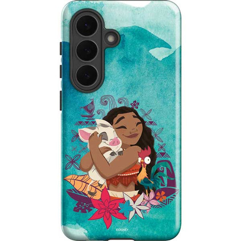 Disney Princess Moana with Pua and Heihei Galaxy S26 Plus Impact Case