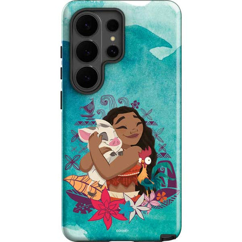 Disney Princess Moana with Pua and Heihei Galaxy S26 Ultra Impact Case