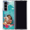 Disney Princess Moana with Pua and Heihei Galaxy Z Fold5 5G Clear Case